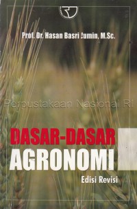 Image of Dasar-dasar agronomi