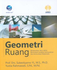 Image of Geometri ruang : berdasarkan teori APOS bermuatan karakter kemandirian dan komunikasi matematis