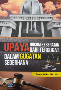 Image of Upaya hukum keberatan dari tergugat dalam gugatan sederhana
