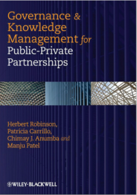 Image of EBOOK Governance & Knowledge Management for Public-Private Partnerships