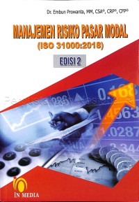 Image of Manajemen risiko pasar modal : (ISO 31000: 2018)