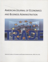 Image of American Journal of Economics and Business Administration