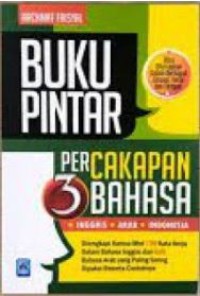 Image of Buku Pintar Percakapan 3 Bahasa