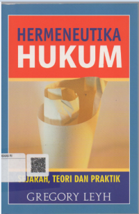 Image of Hermeneutika hukum