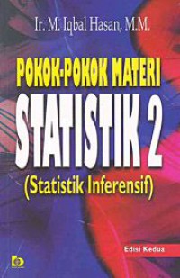 Image of Pokok Pokok Materi Statistik 2 (Statistik Inverensif)
