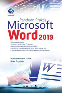 Image of Panduan Praktis Microsoft Word  2019