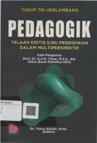Image of Pedagogik: telaah kritis ilmu pendidikan dalam multiperspektif