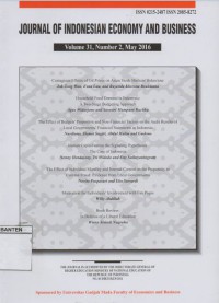 Image of Journal of Indonesian Economy and Business